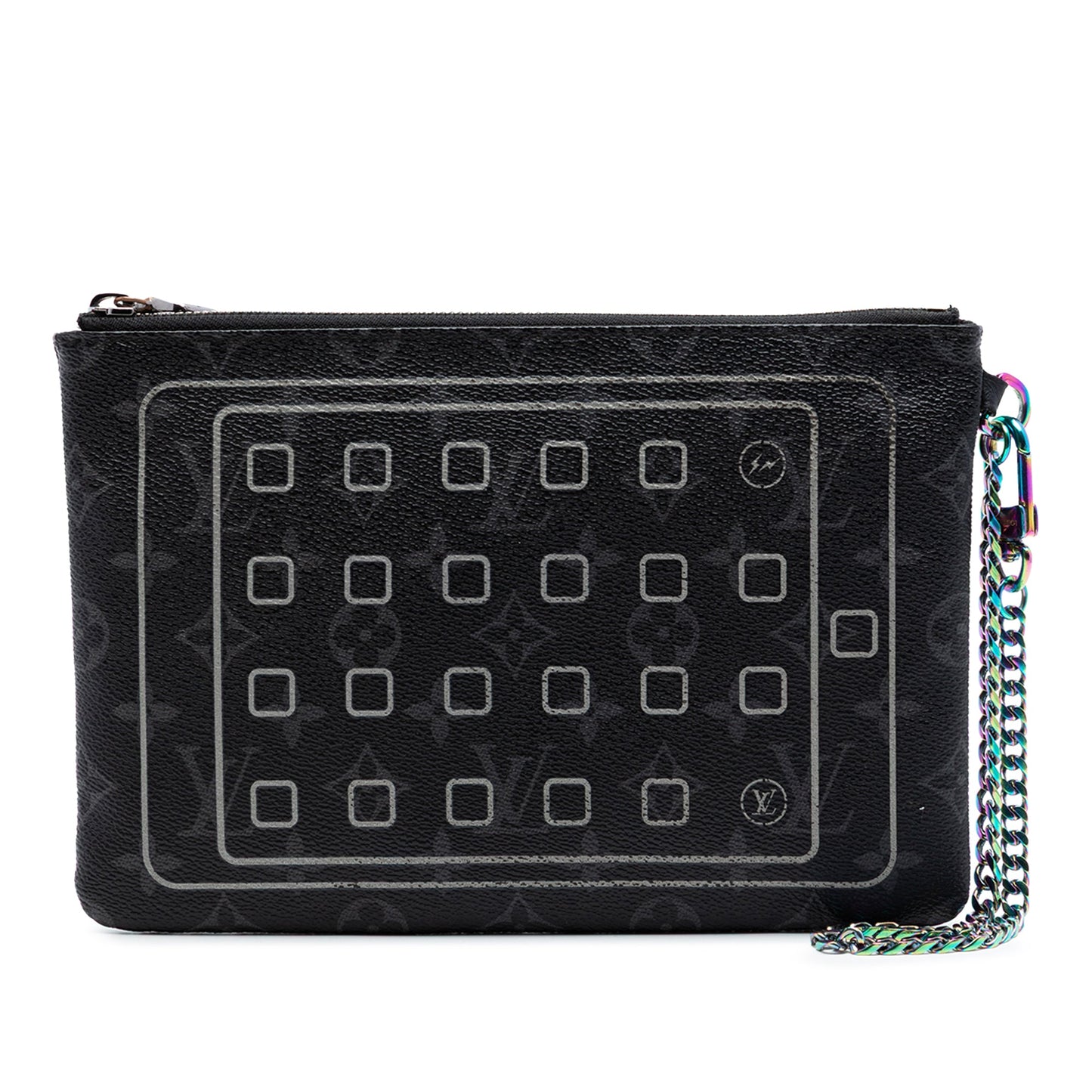 Louis Vuitton Monogram Eclipse Flash Fragment iPad Case