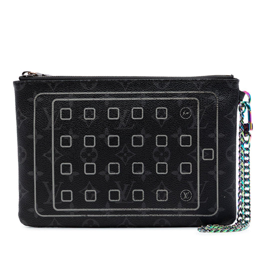 Louis Vuitton Monogram Eclipse Flash Fragment iPad Case