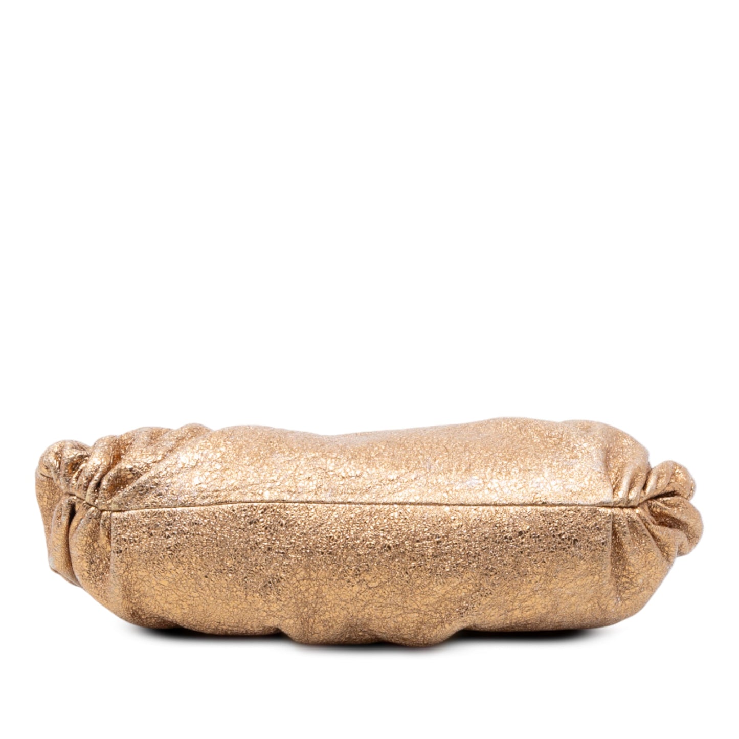 Chanel Metallic Crackled Calfskin Monte Carlo Clutch