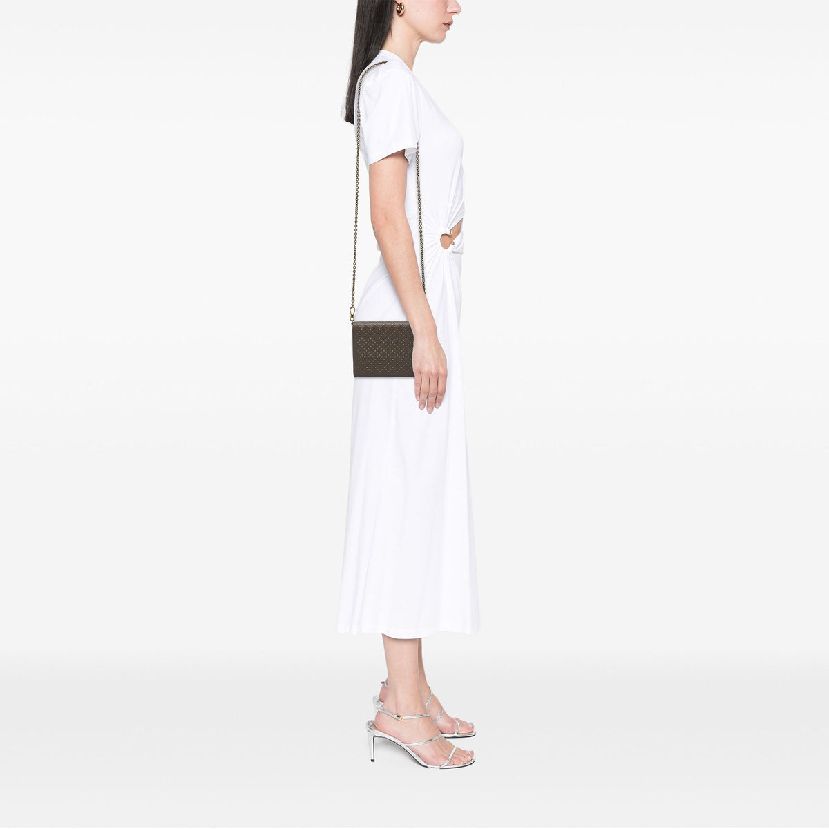 Bottega Veneta Studded Nappa Catena Wallet On Chain