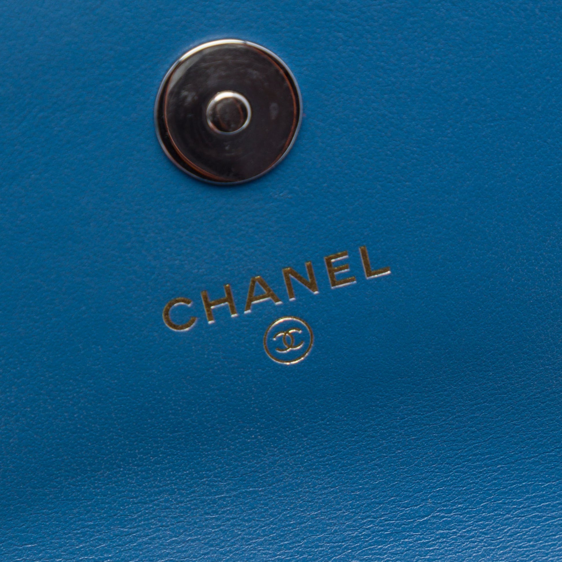 Chanel Denim 19 Phone Holder with Chain