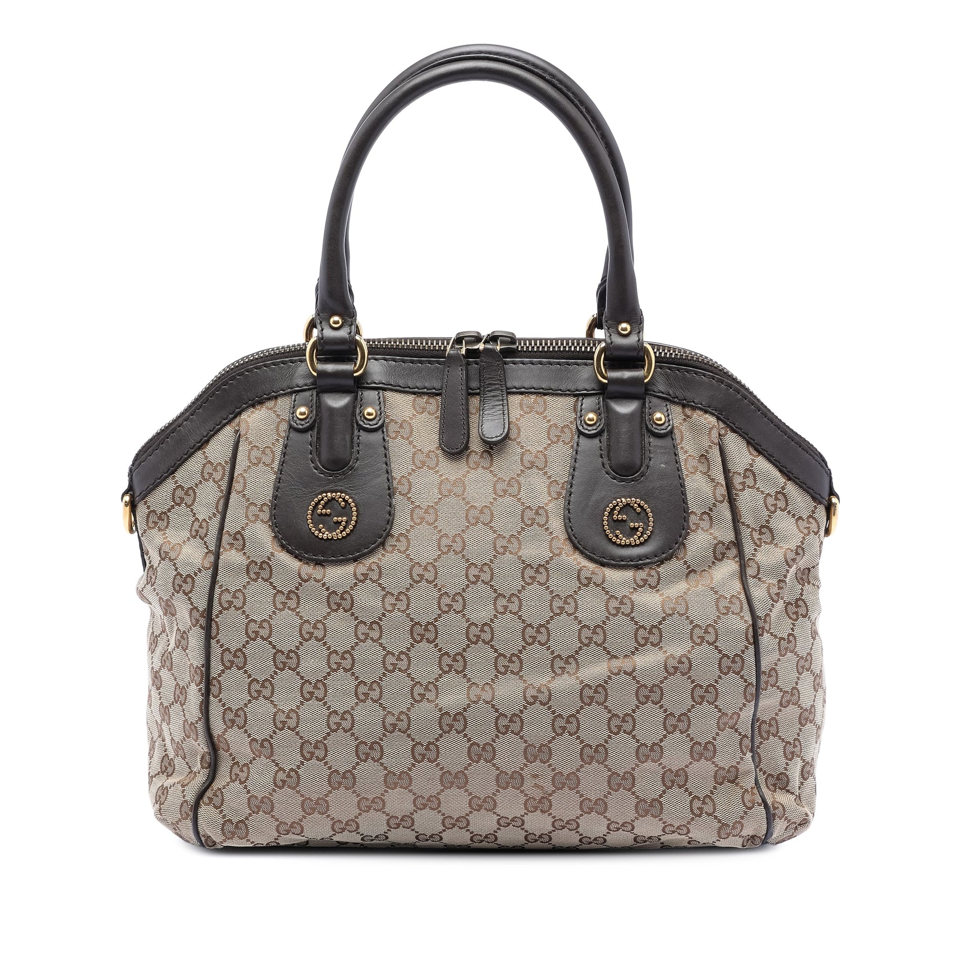 Gucci Medium GG Canvas Scarlett Satchel