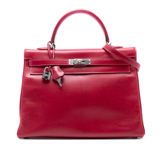 Hermès Box Calf Verso Kelly II Retourne 35
