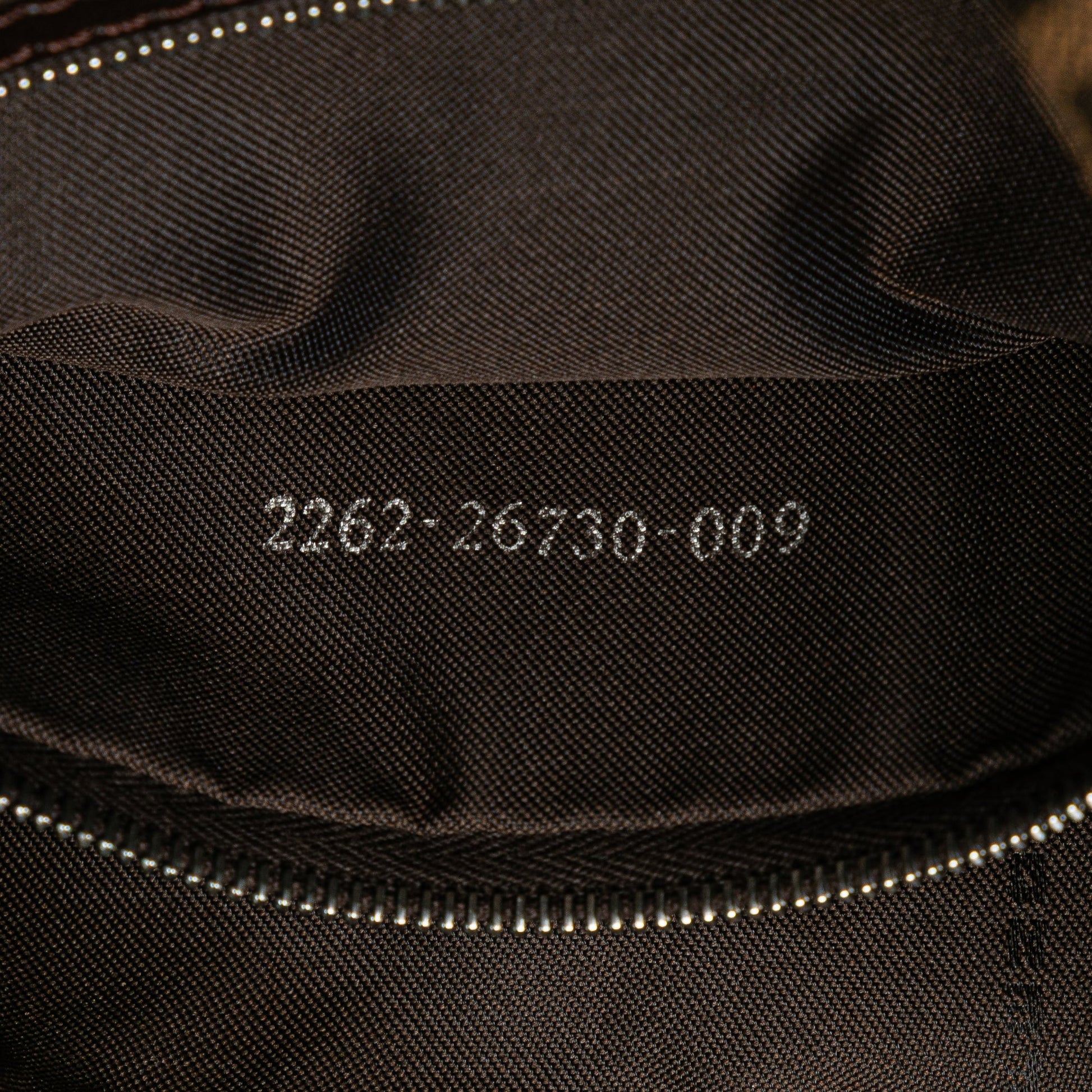 Fendi Zucca Canvas Shoulder Bag