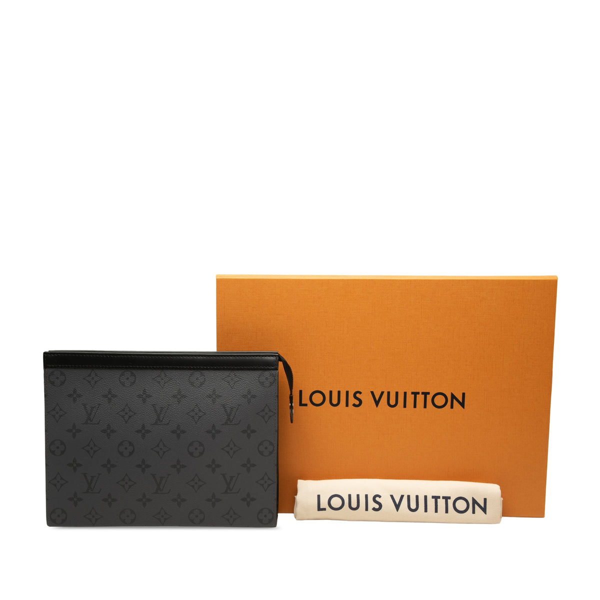 Louis Vuitton Monogram Eclipse Reverse Pochette Voyage MM