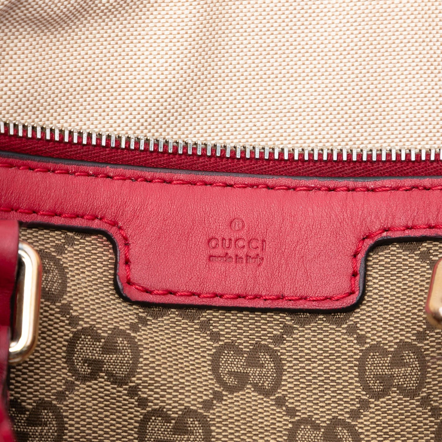 Gucci Medium GG Canvas Joy Boston Bag