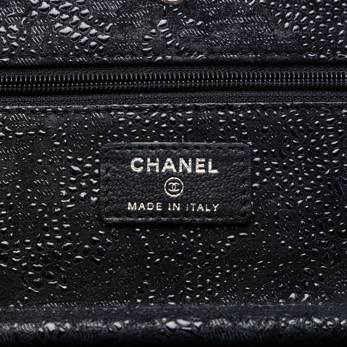 Chanel CC Lace Overlay Goatskin Wallet On Chain