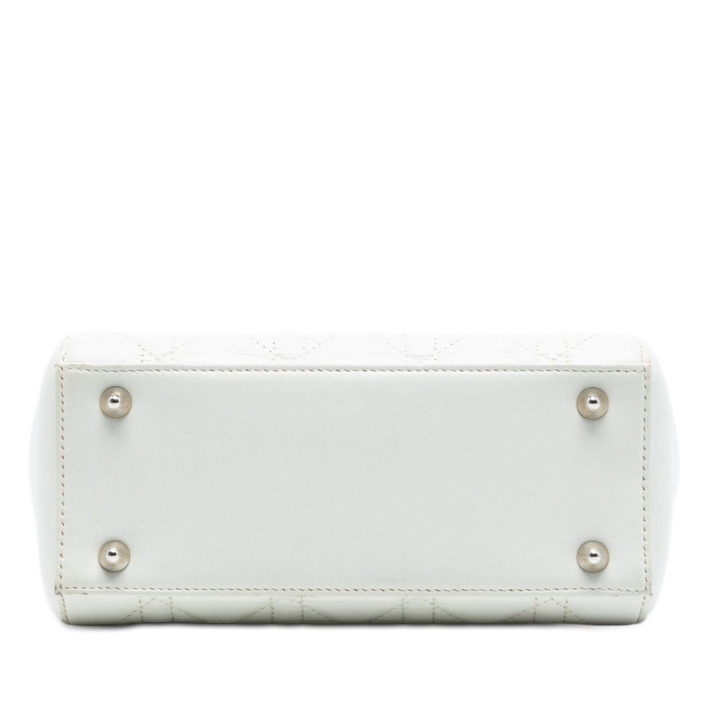Lambskin Cannage Lady Dior Double Chain Bag