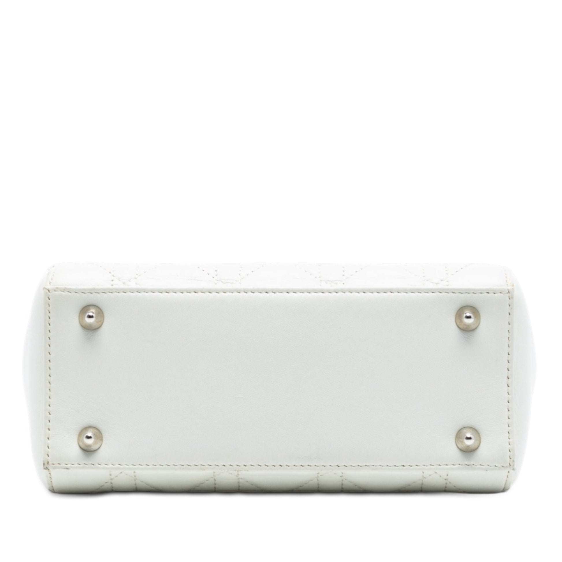 Lambskin Cannage Lady Dior Double Chain Bag