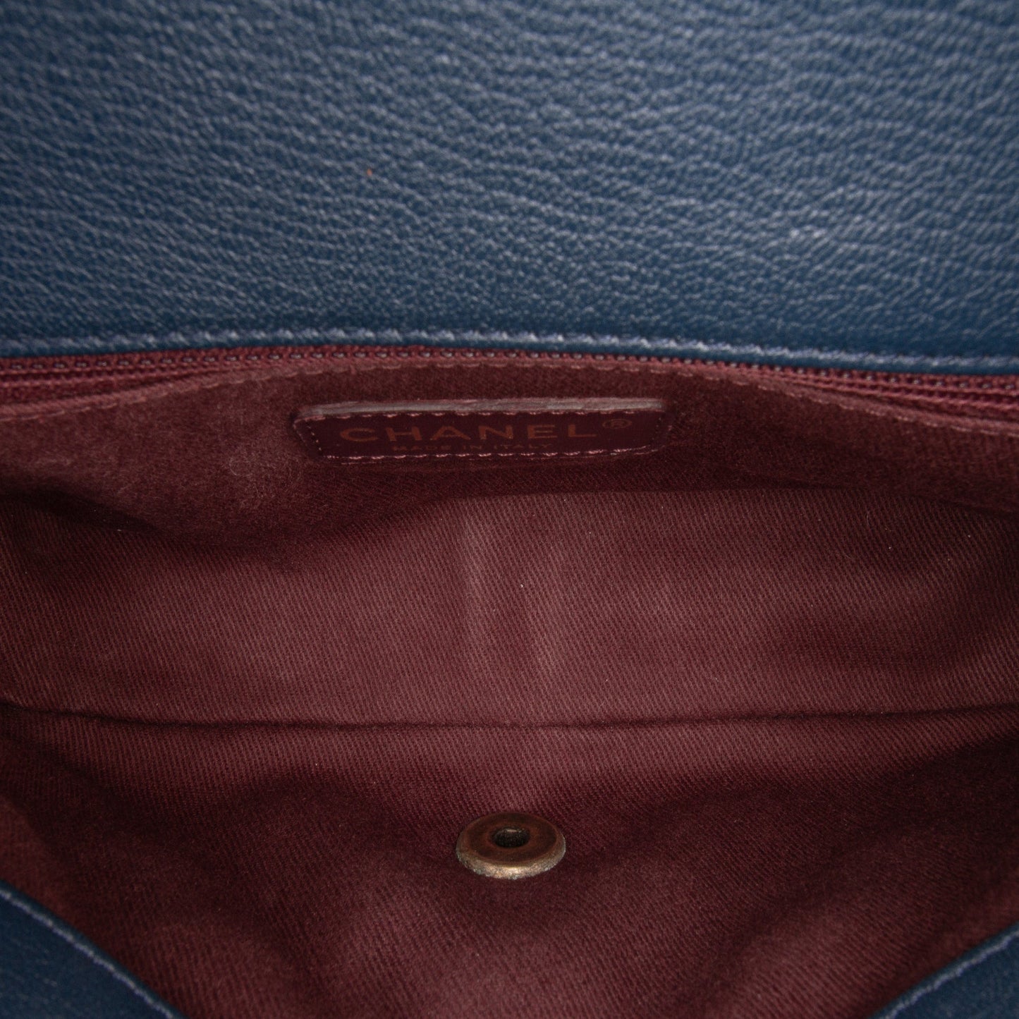 Chanel Paris-Salzburg Small Patent and Goatskin CC Eyelet Flap