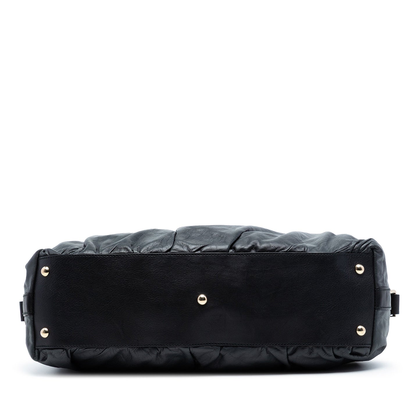 Gucci Leather Bamboo Dialux Pop Satchel