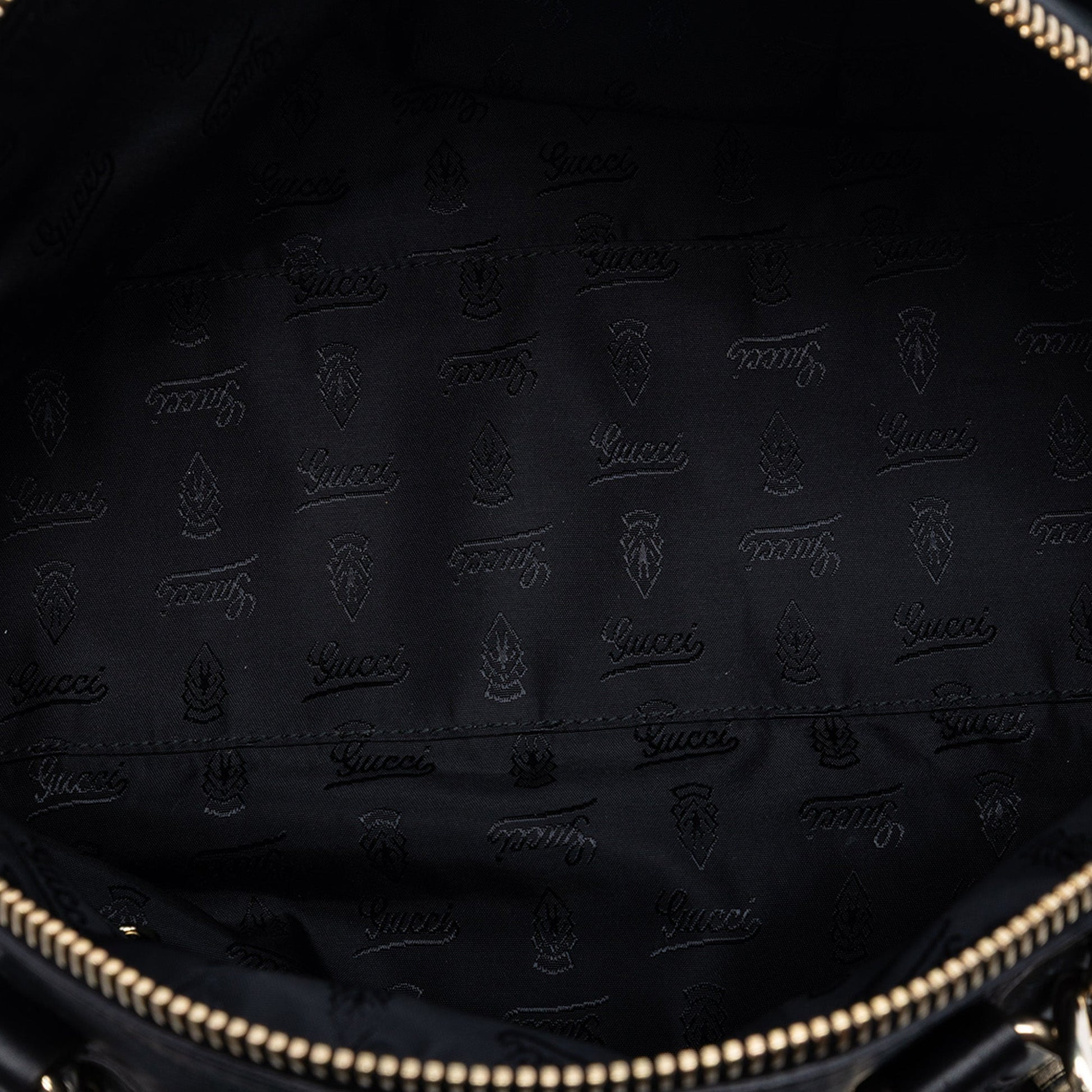Gucci Leather Bamboo Dialux Pop Satchel
