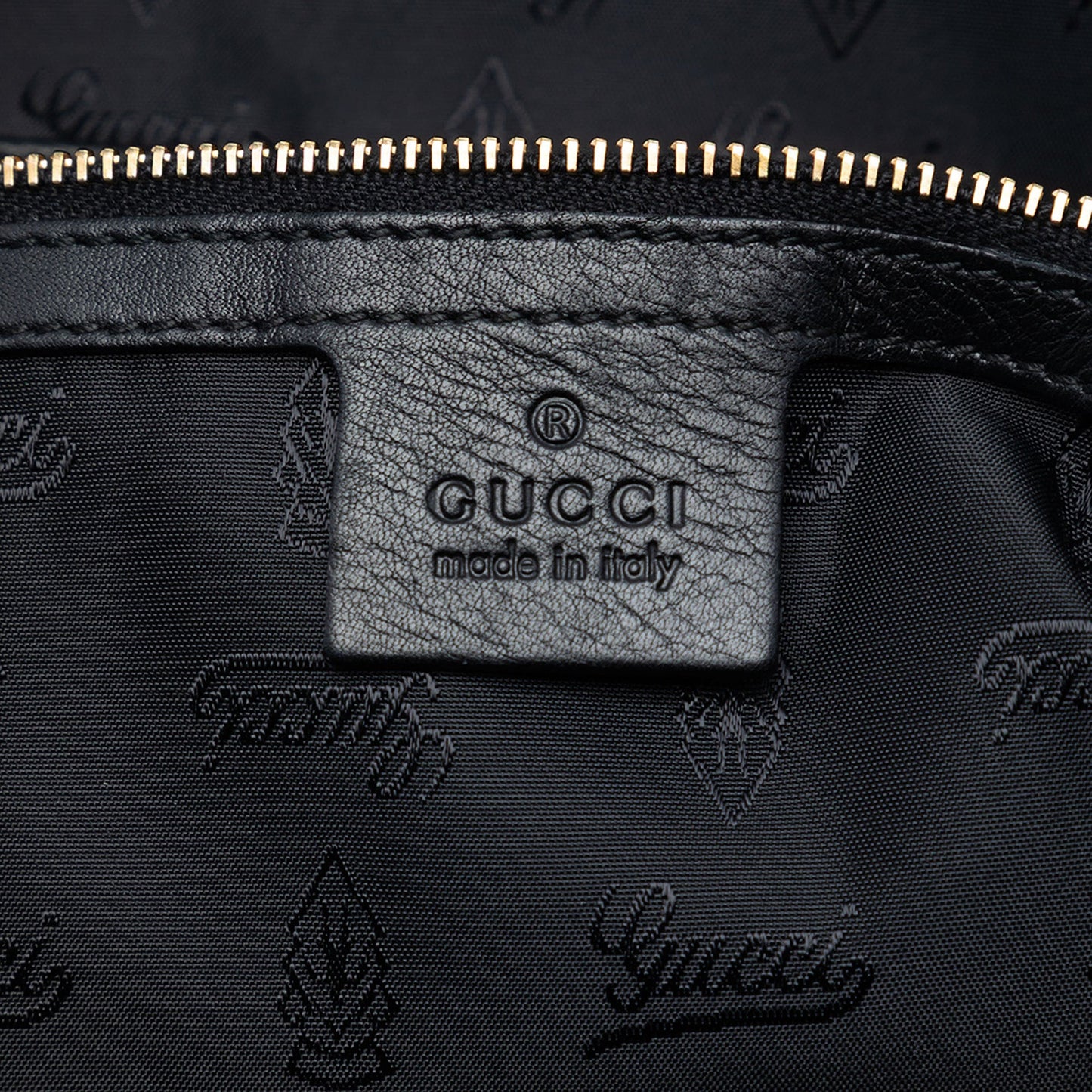 Gucci Leather Bamboo Dialux Pop Satchel