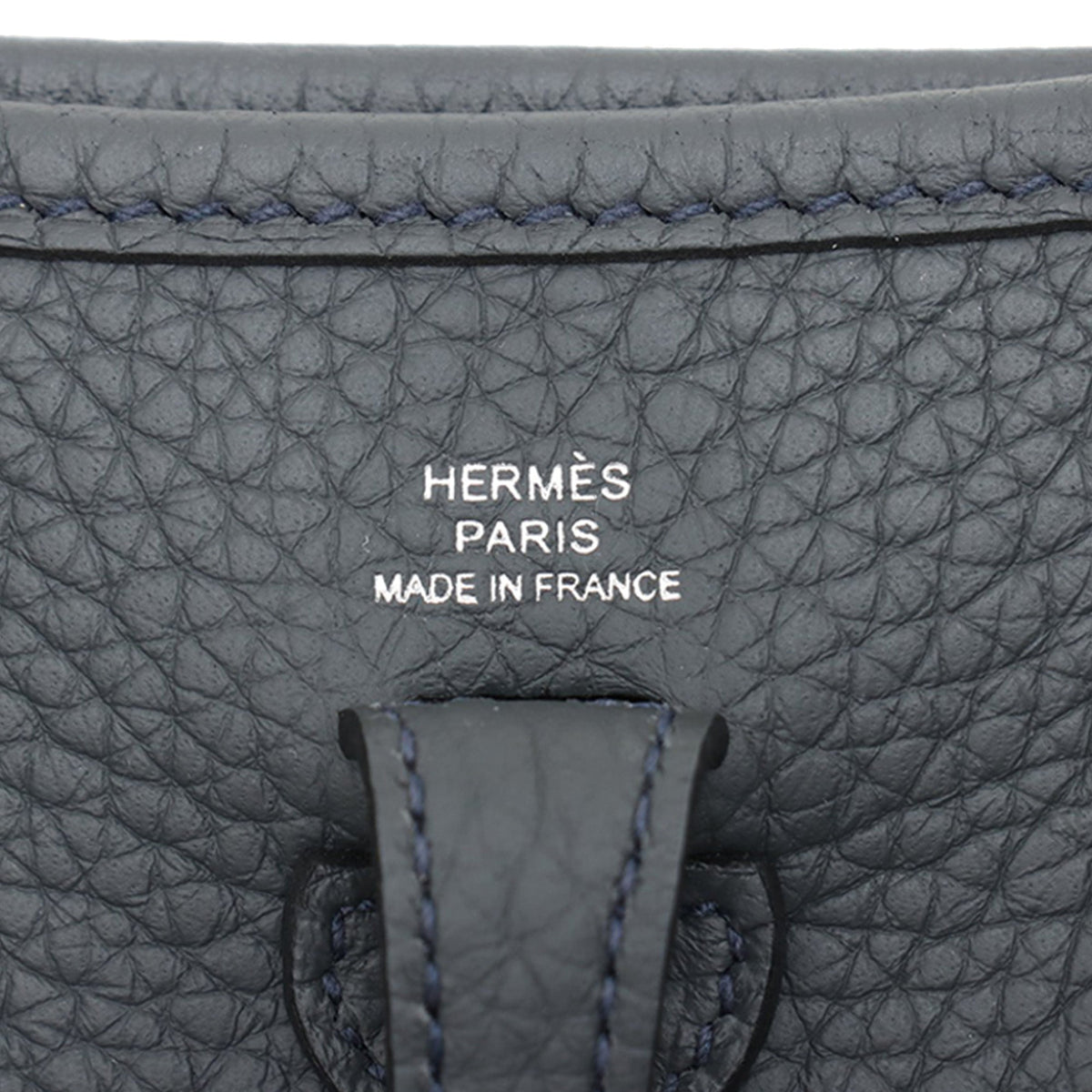 Hermès Clemence Evelyne 16 Amazone — Gray