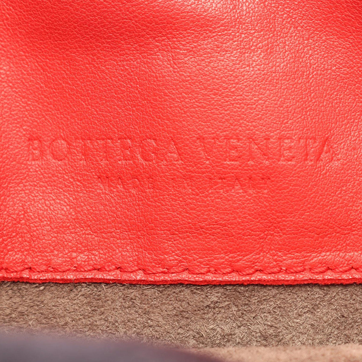 Bottega Veneta Mini Nappa Intrecciato Expandable Chain Crossbody — Red