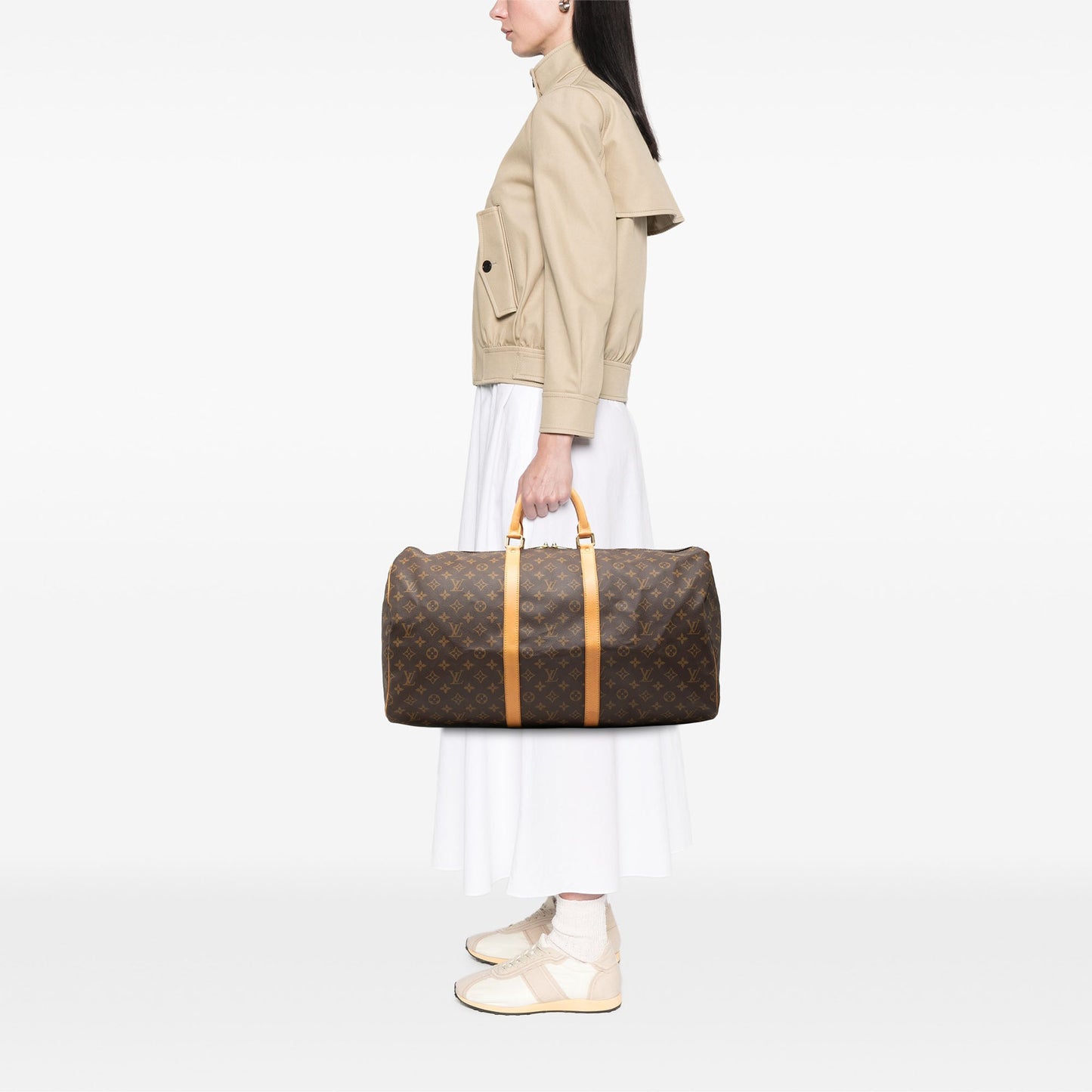 Louis Vuitton Monogram Keepall 55
