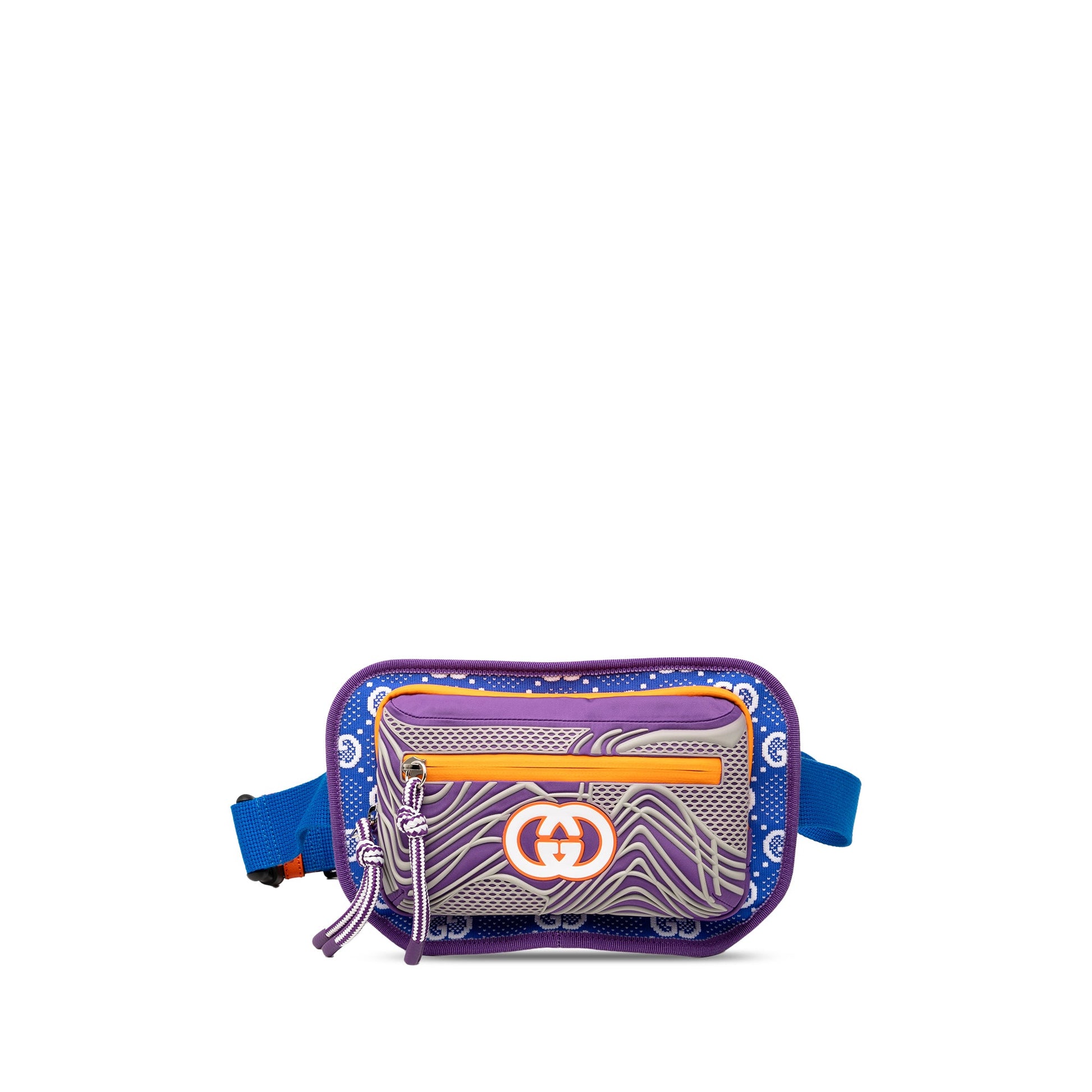 Gucci GG Nylon and Rubber Belt Bag