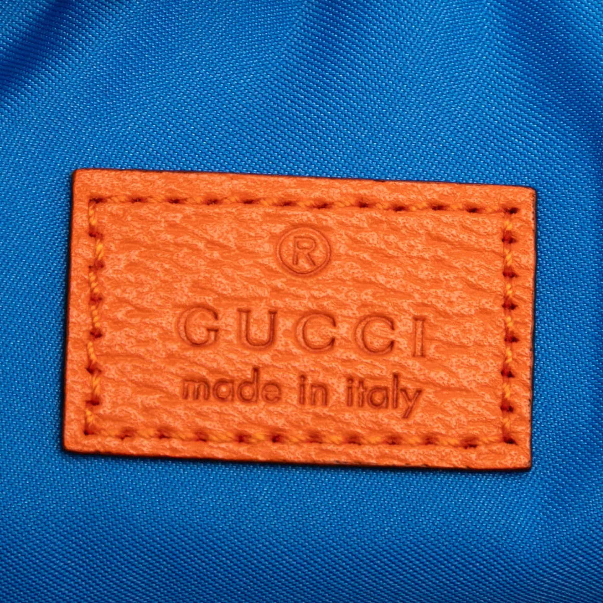 Gucci GG Nylon and Rubber Belt Bag