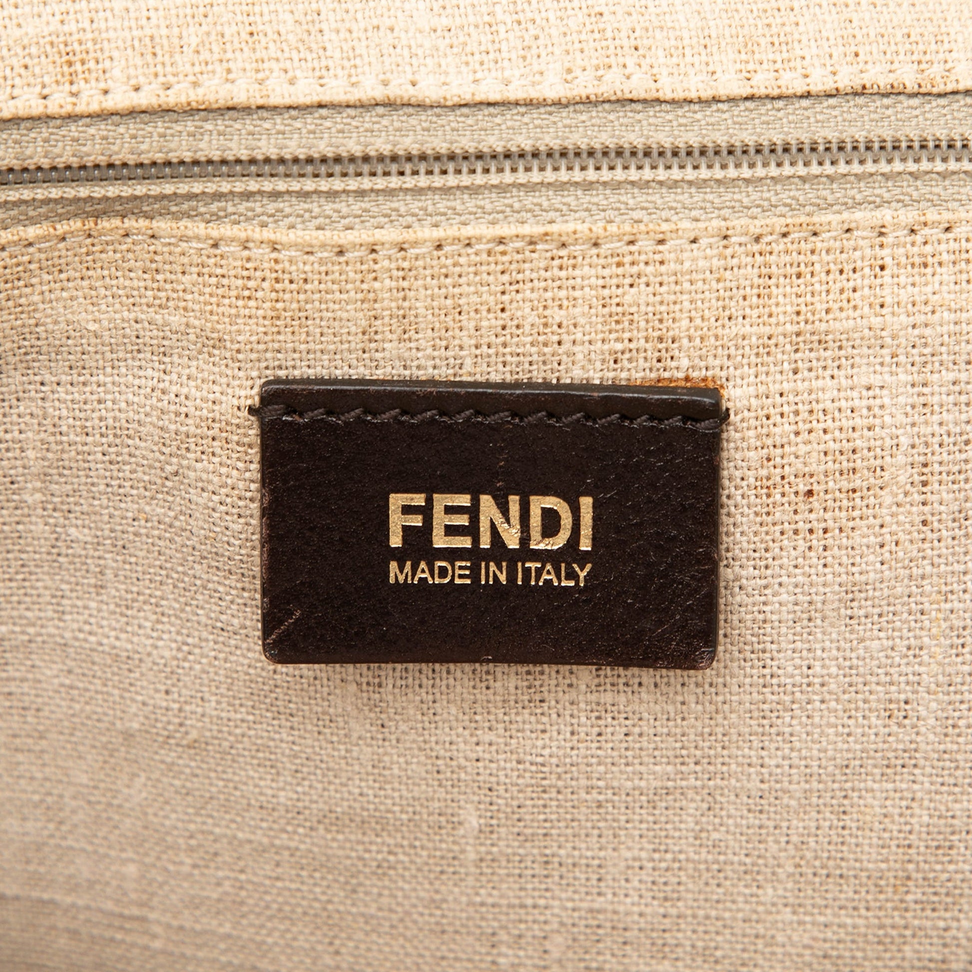 Fendi Calfskin Silvana Top Handle Bag