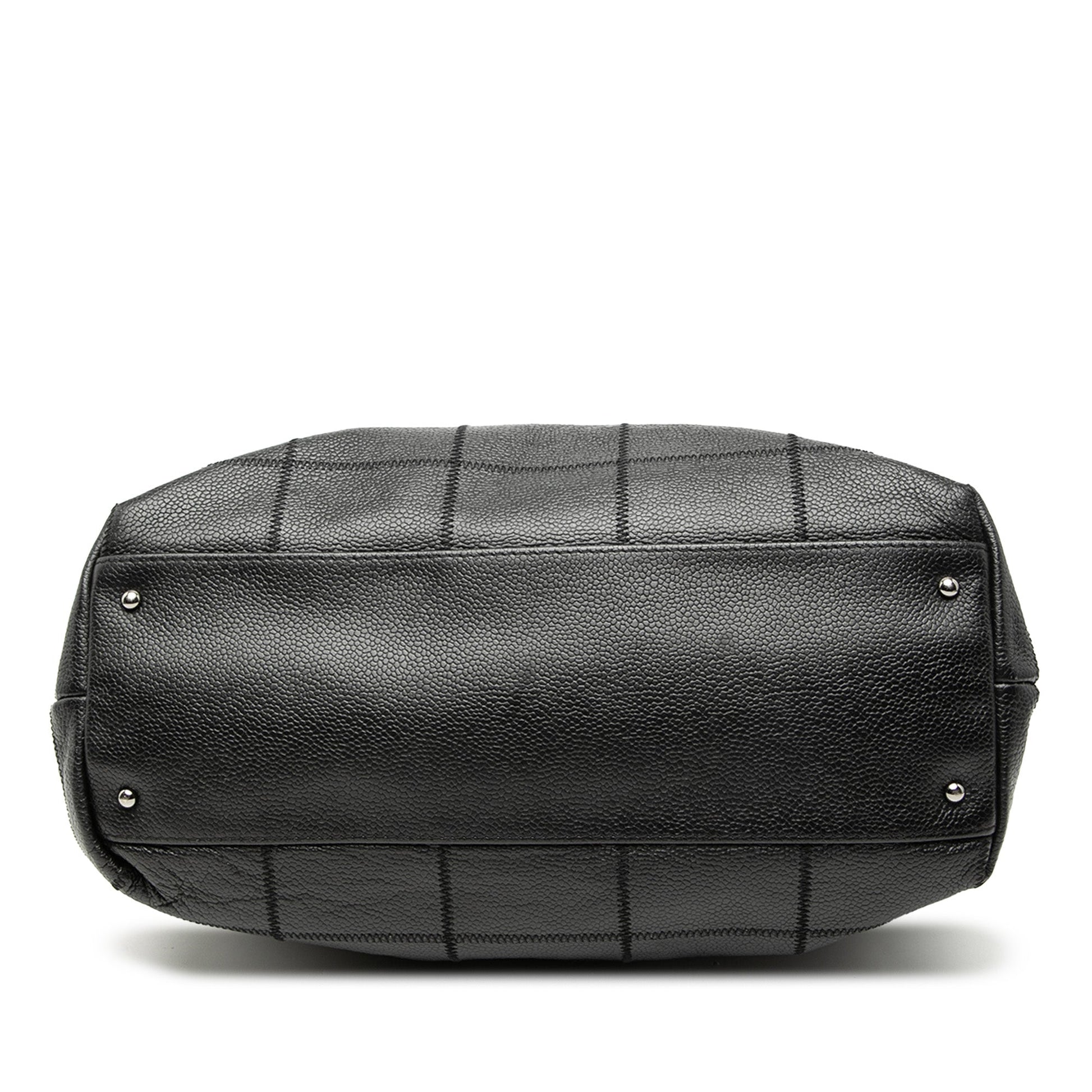 Chanel Choco Bar Caviar Tote