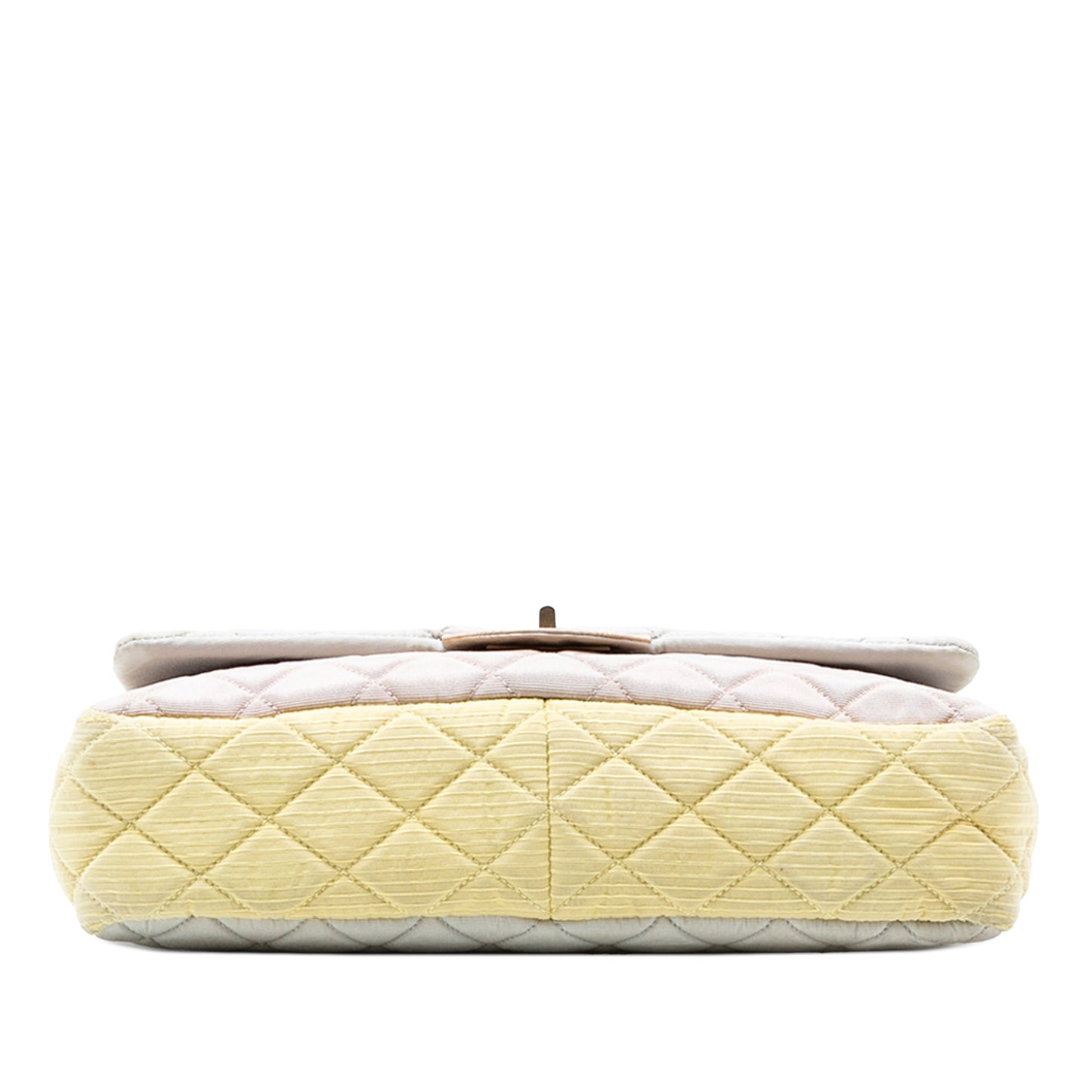 Tricolor Quilted Nylon Reissue 2.55 Single Flap 227
