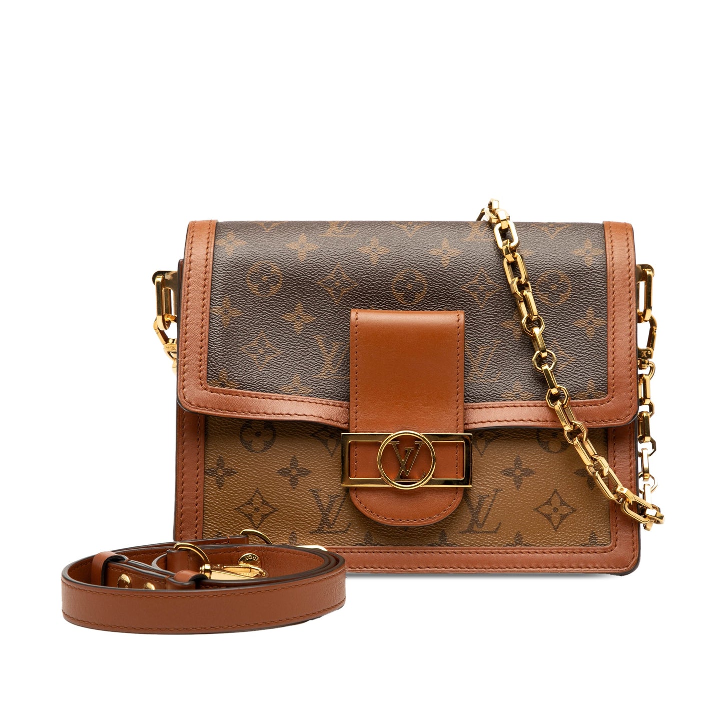 Louis Vuitton Monogram Reverse Dauphine MM