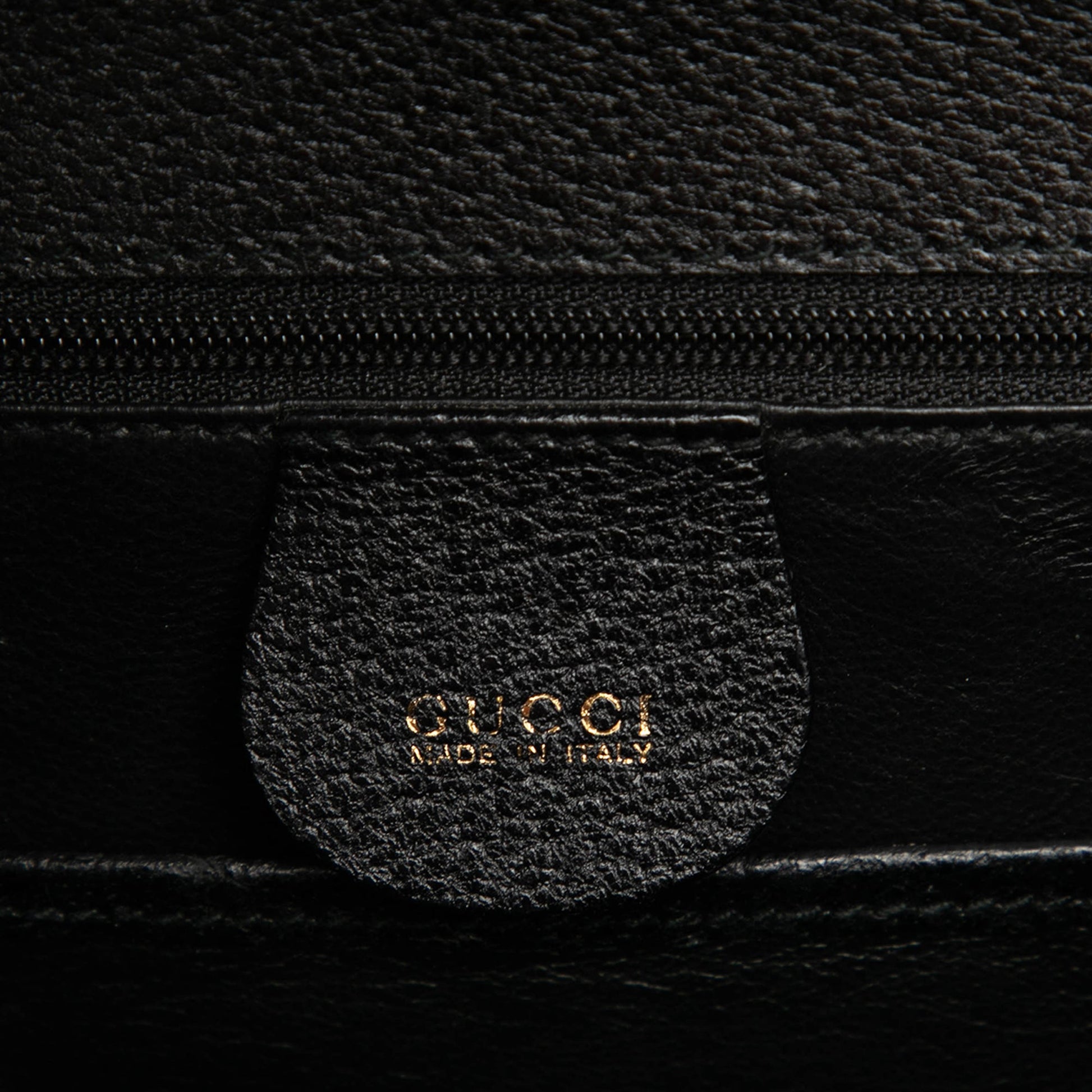 Gucci Small Grained Calfskin Bamboo Night