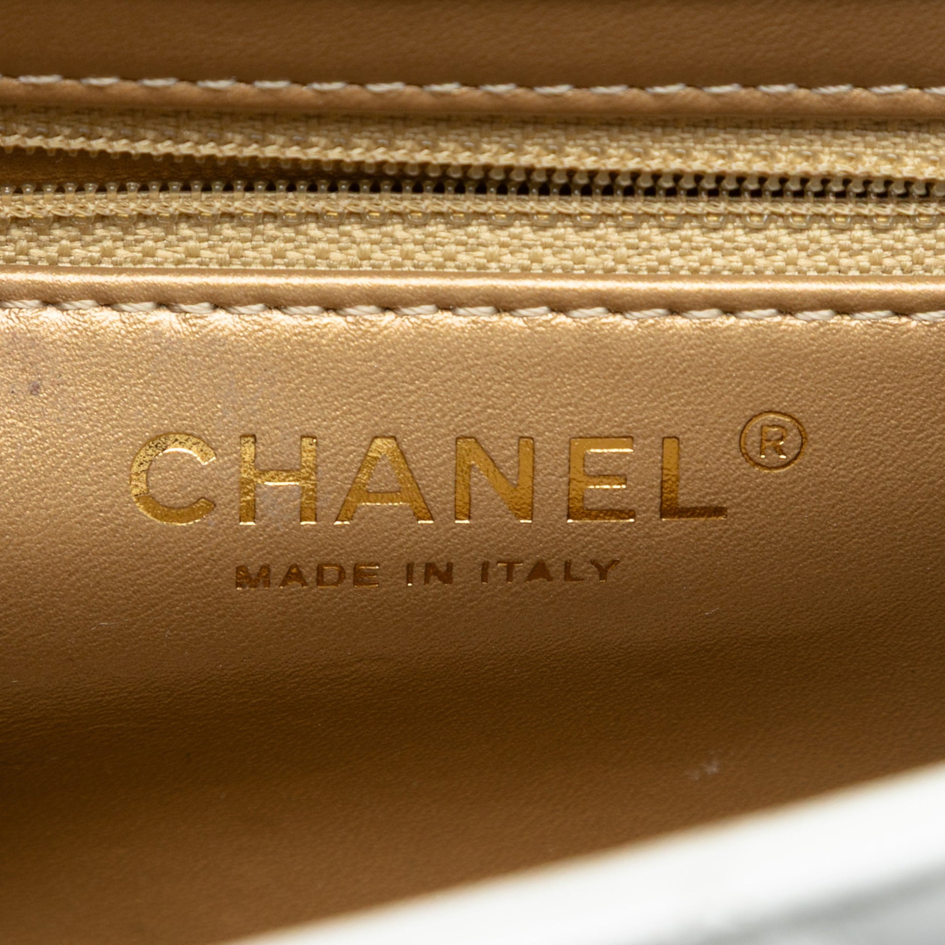 Chanel Quilted Lambskin Crystal Geometric CC Frame Flap