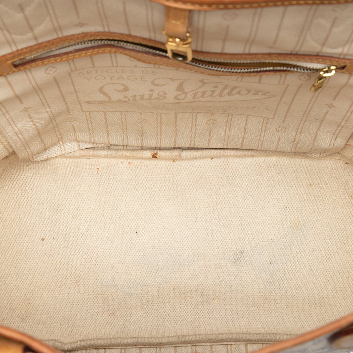 Louis Vuitton Damier Azur Neverfull MM