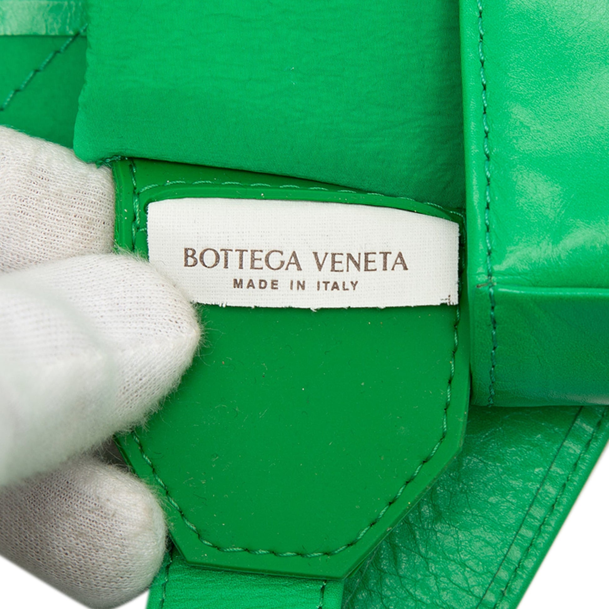 Bottega Veneta Mini Paper Calfskin Intrecciato Cassette Belt Bag