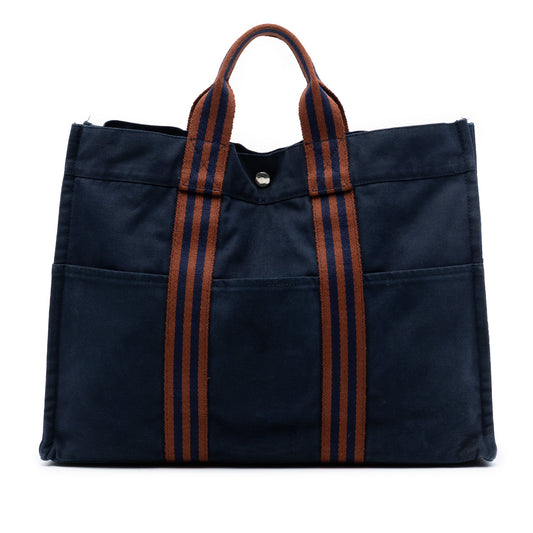 Hermès Canvas Fourre Tout MM