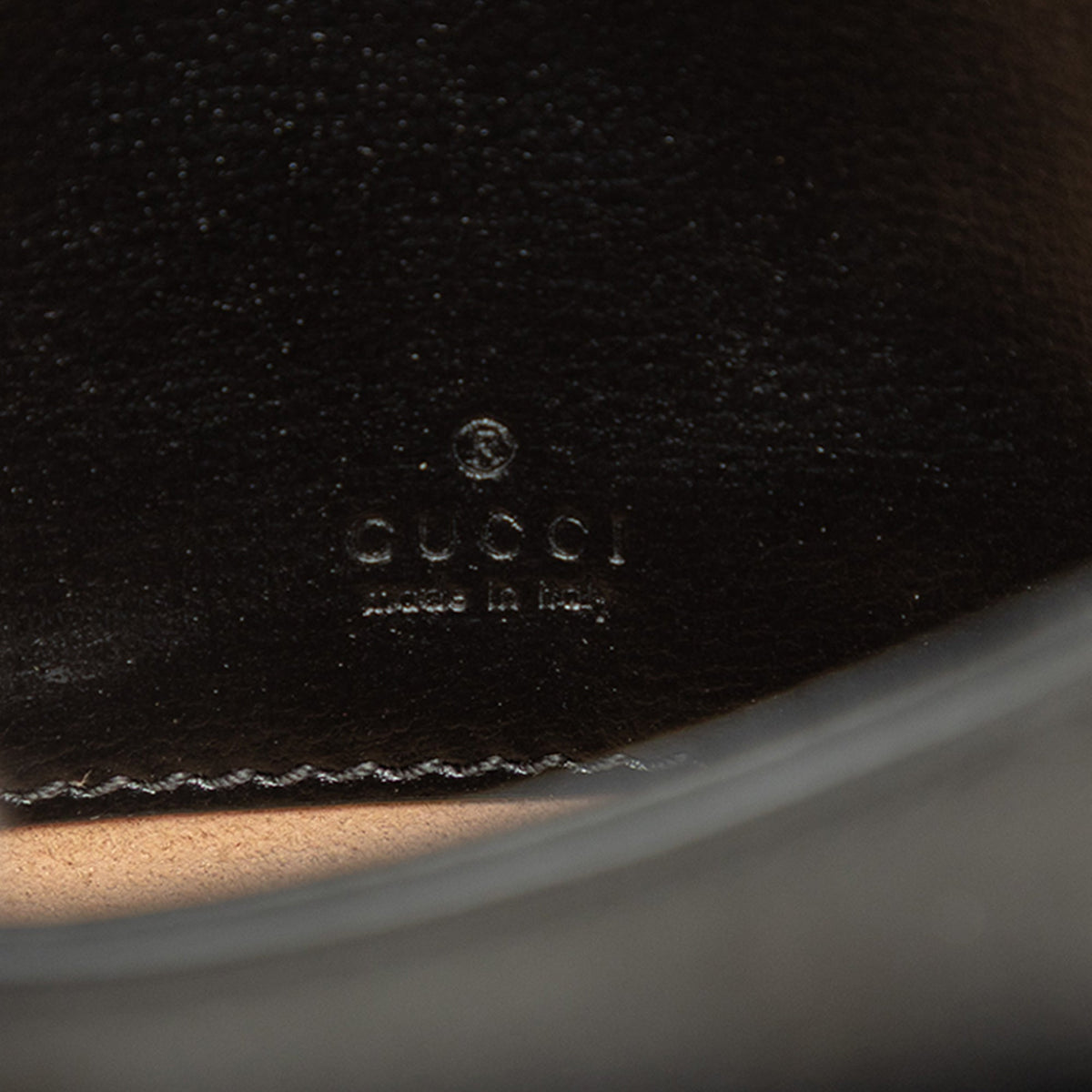 Gucci Mini Calfskin Web Horsebit 1955 Satchel — Black