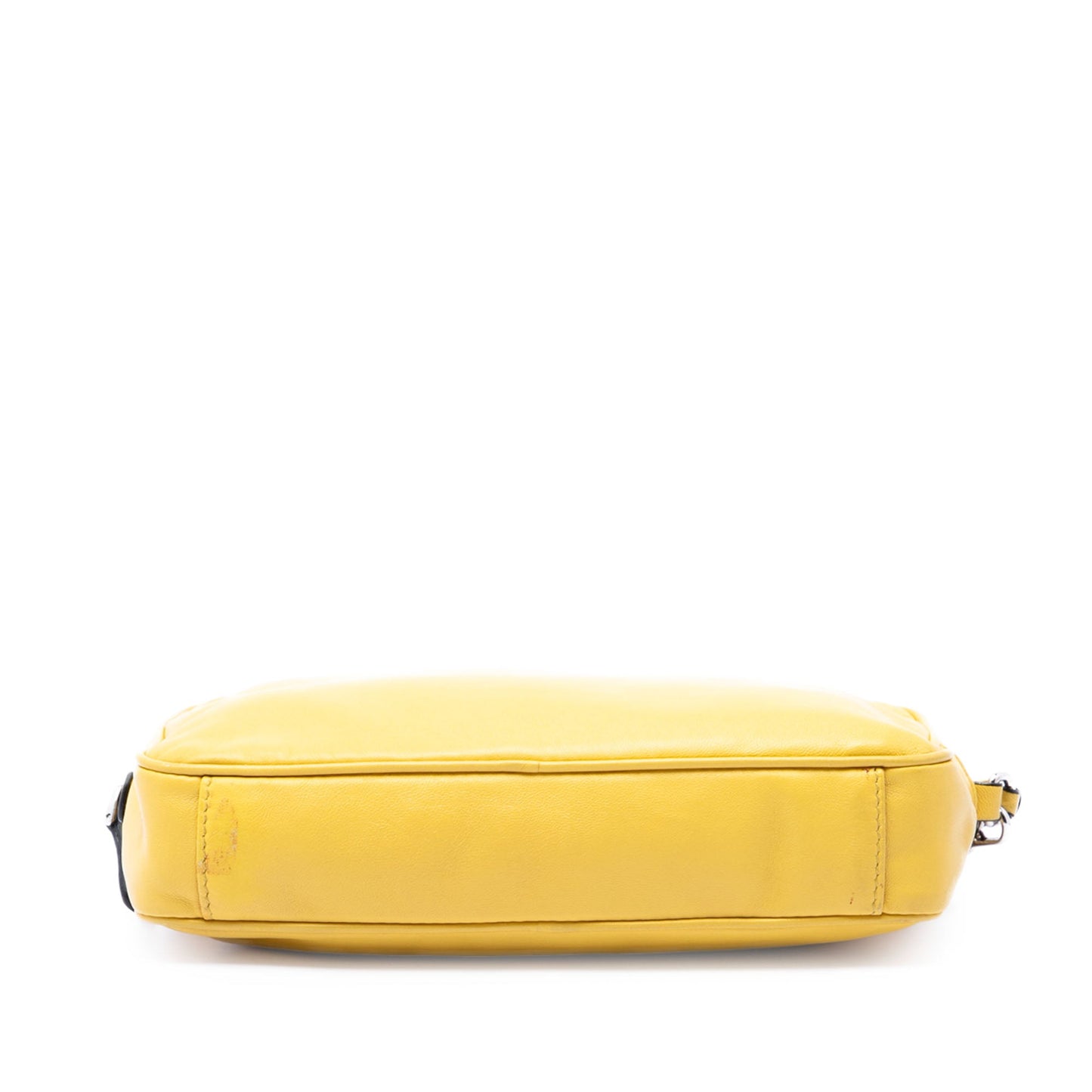 Prada Leather Wristlet Clutch