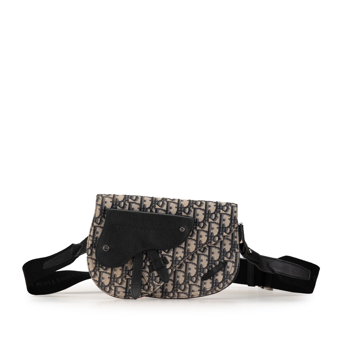 Dior Oblique Canvas Saddle Messenger Bag
