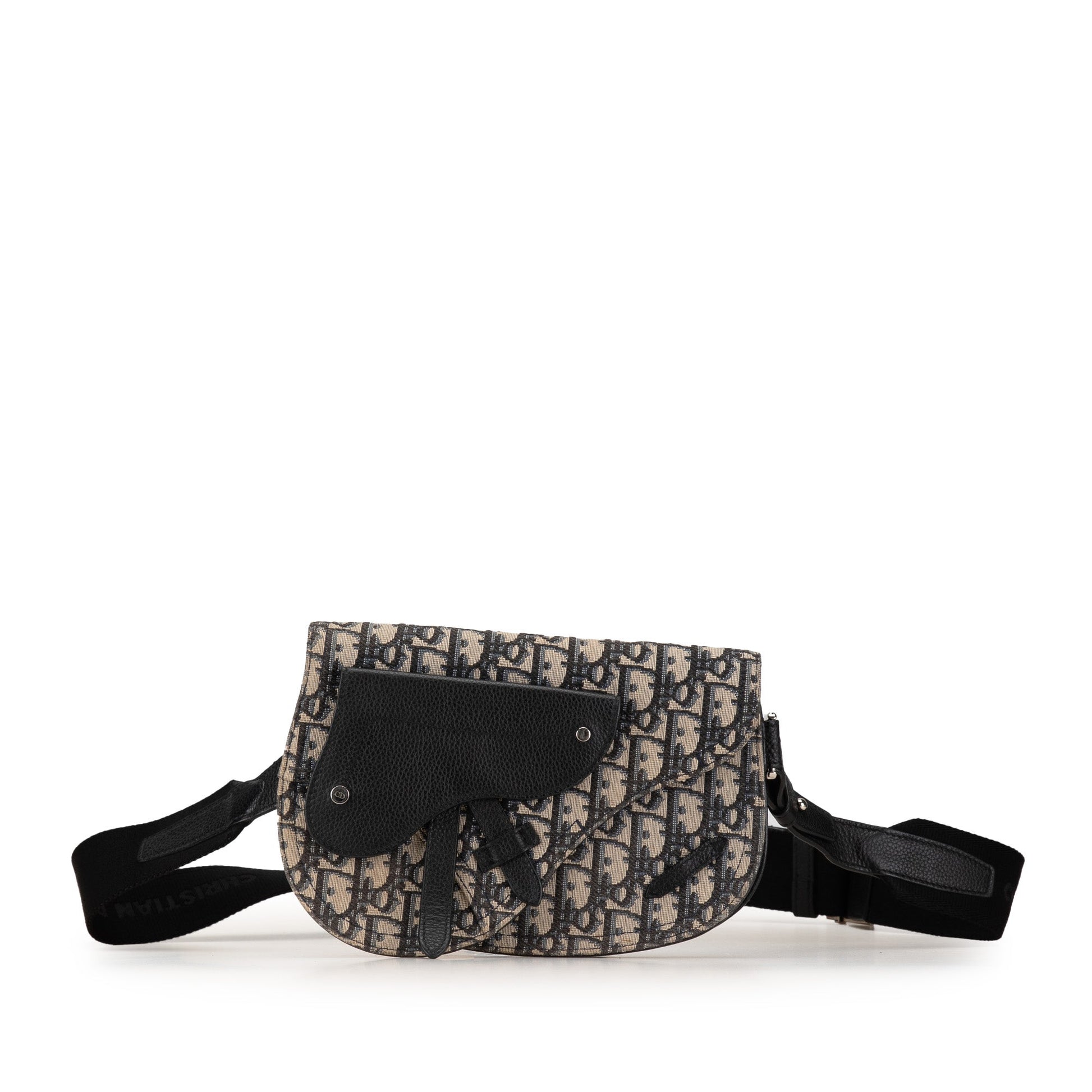 Dior Oblique Canvas Saddle Messenger Bag