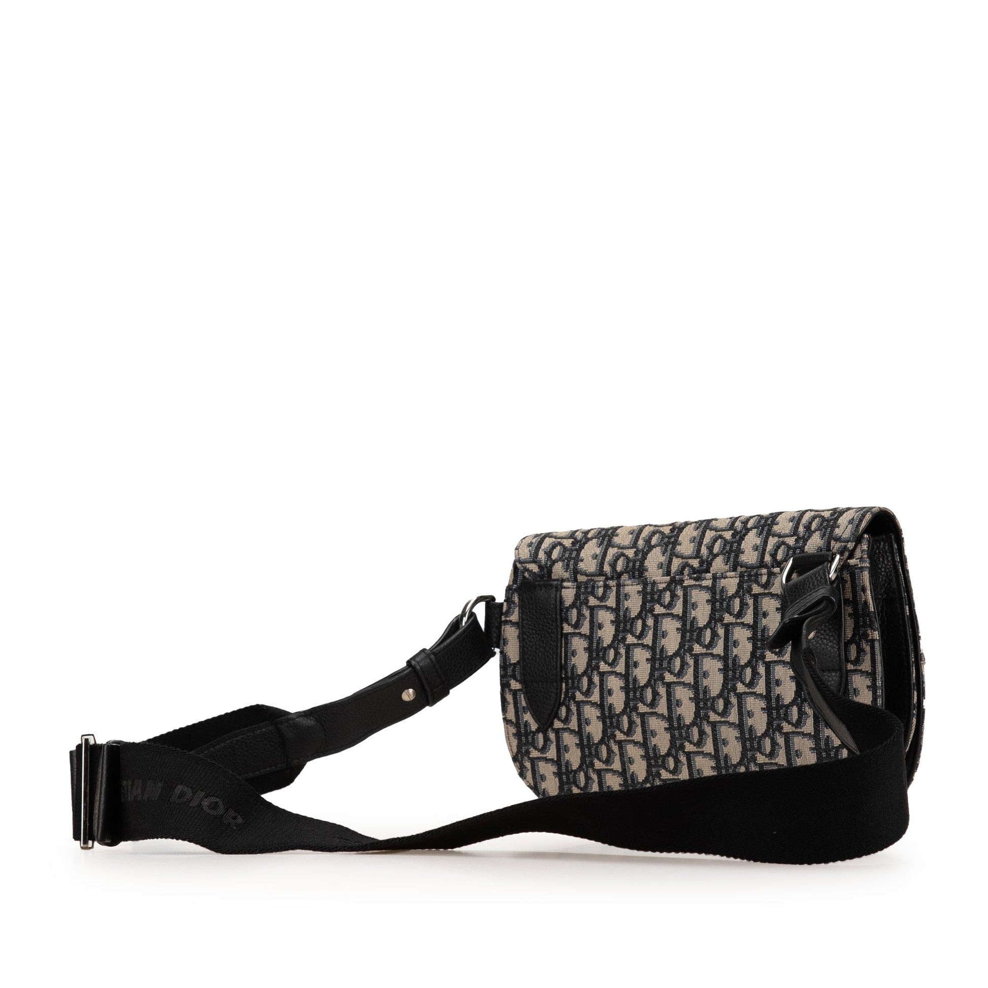 Dior Oblique Canvas Saddle Messenger Bag