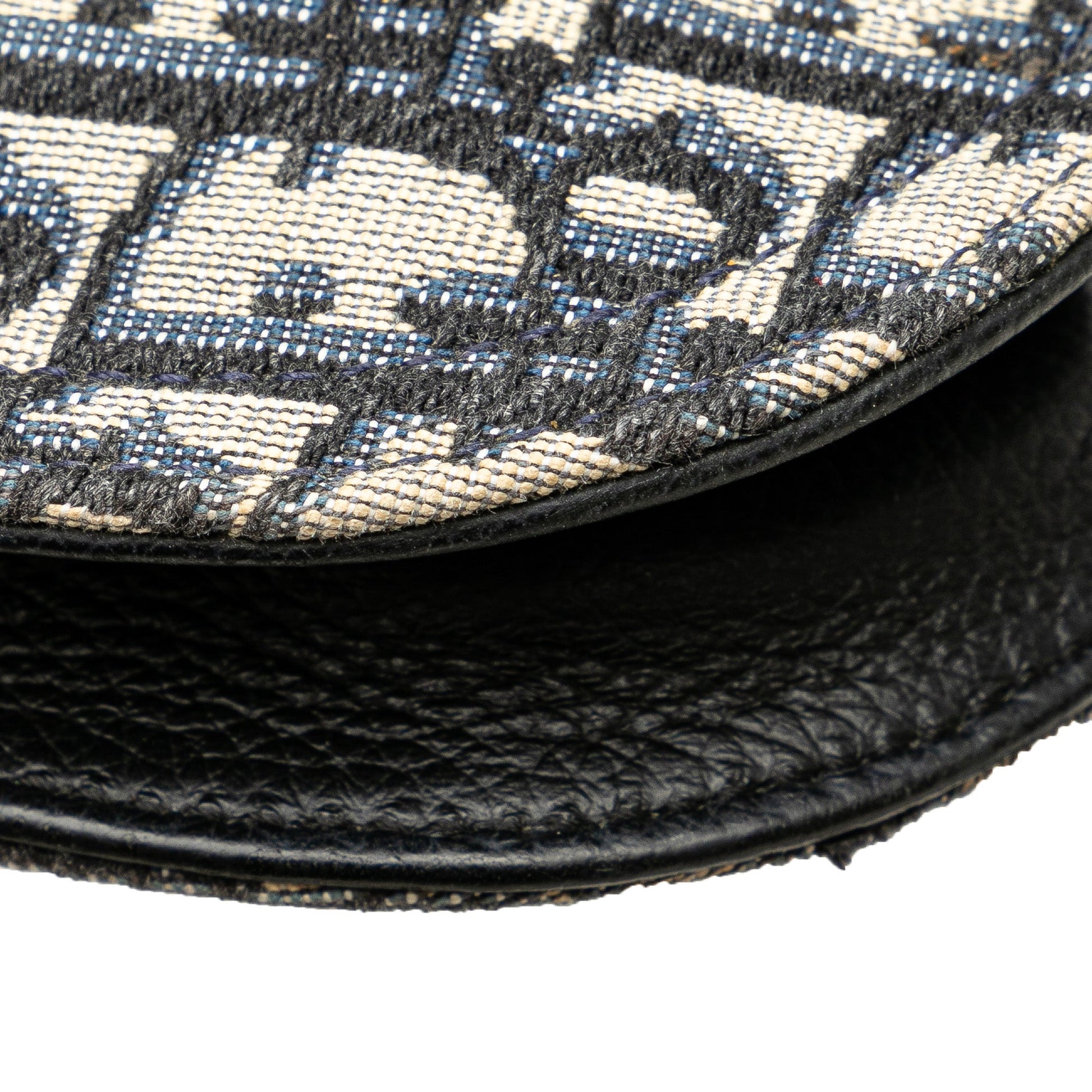Dior Oblique Canvas Saddle Messenger Bag