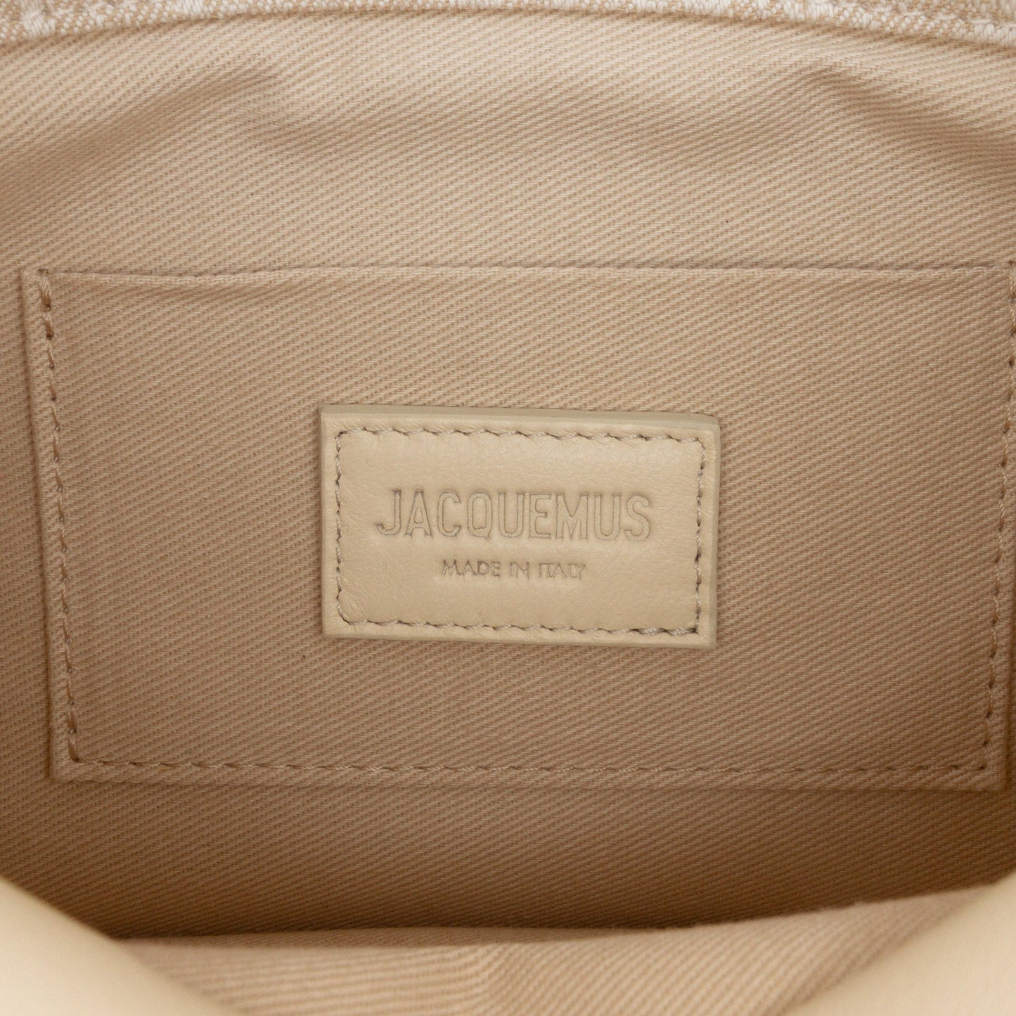Croc Printed Denim La Pochette Rond Carre Clutch