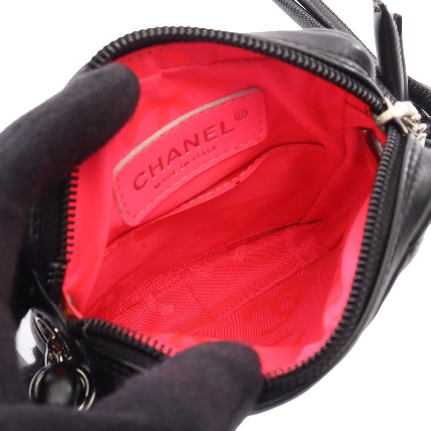 Chanel Small Lambskin Cambon Ligne Crossbody