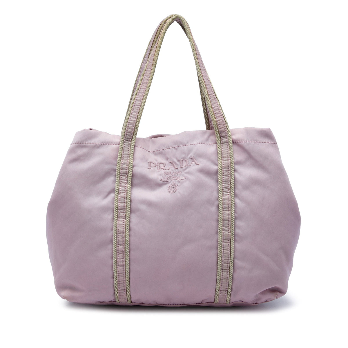 Prada Tessuto Tote — Purple