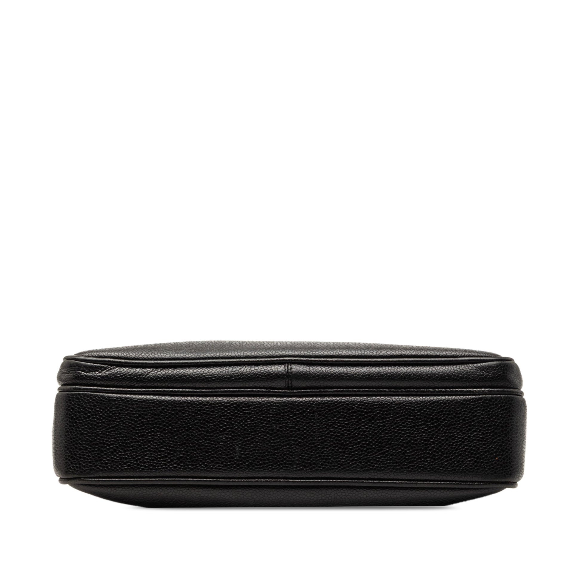 Chanel CC Caviar Front Pocket Shoulder Bag