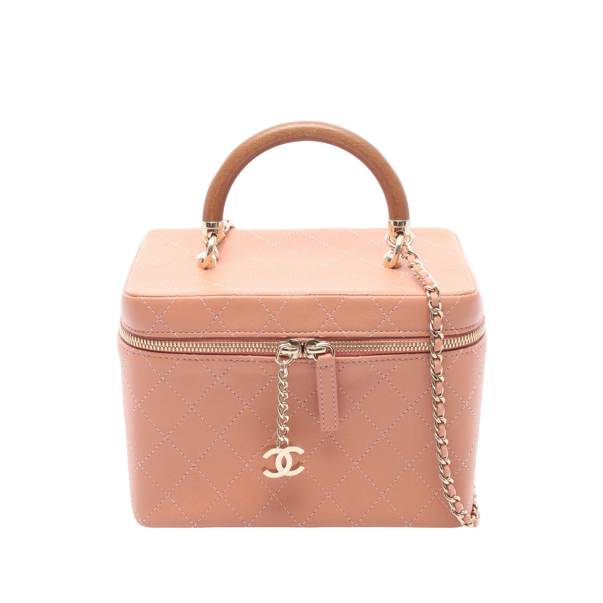 Chanel Knock On Wood Vanity Case