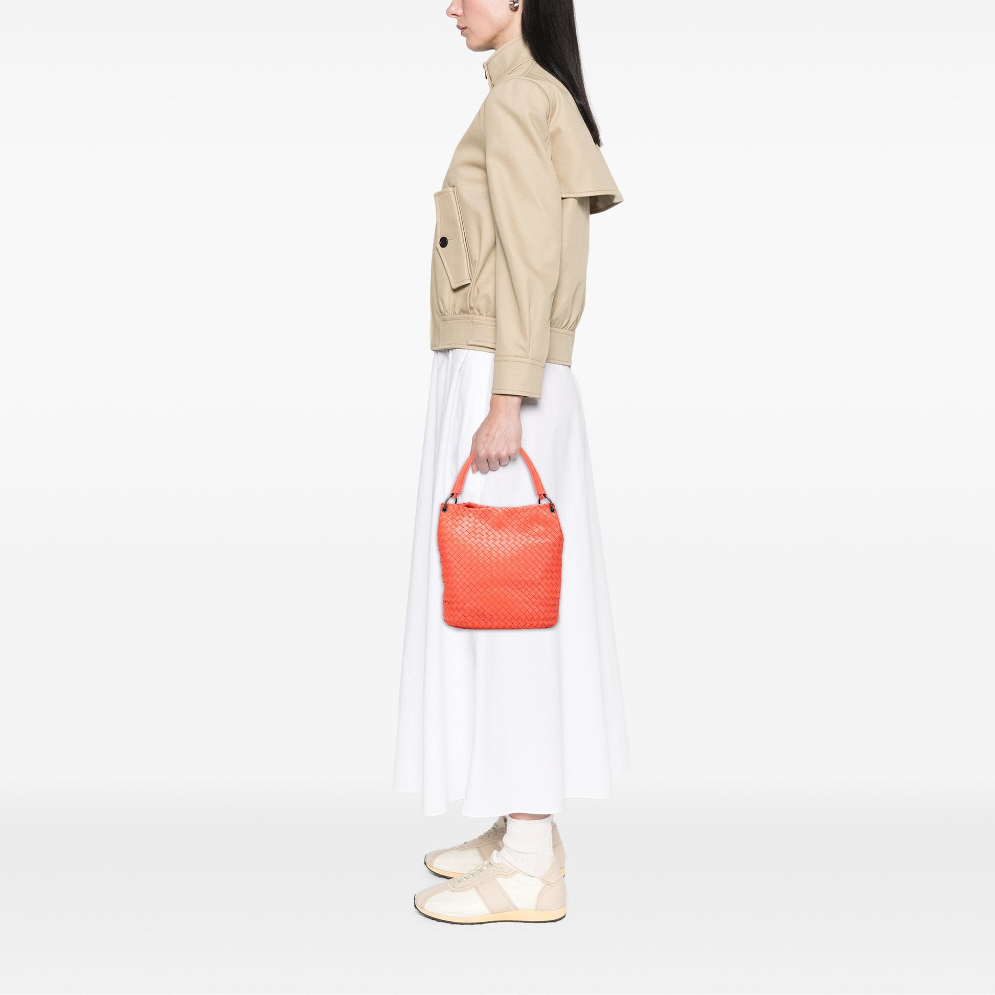 Bottega Veneta Nappa Intrecciato Bucket Bag