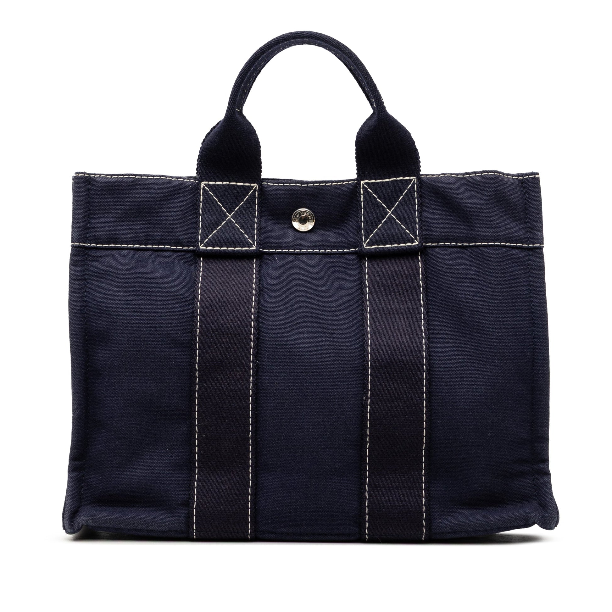 Hermès Canvas Fourre Tout PM