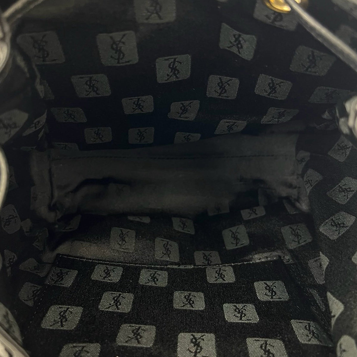 Saint Laurent Leather Backpack