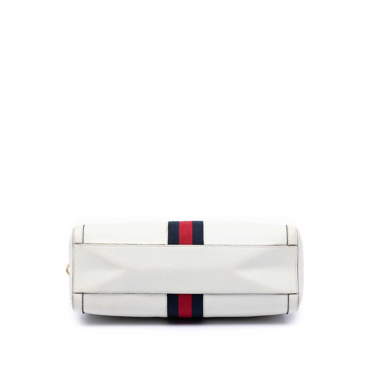Gucci Medium Calfskin Web Ophidia Top Handle Bag