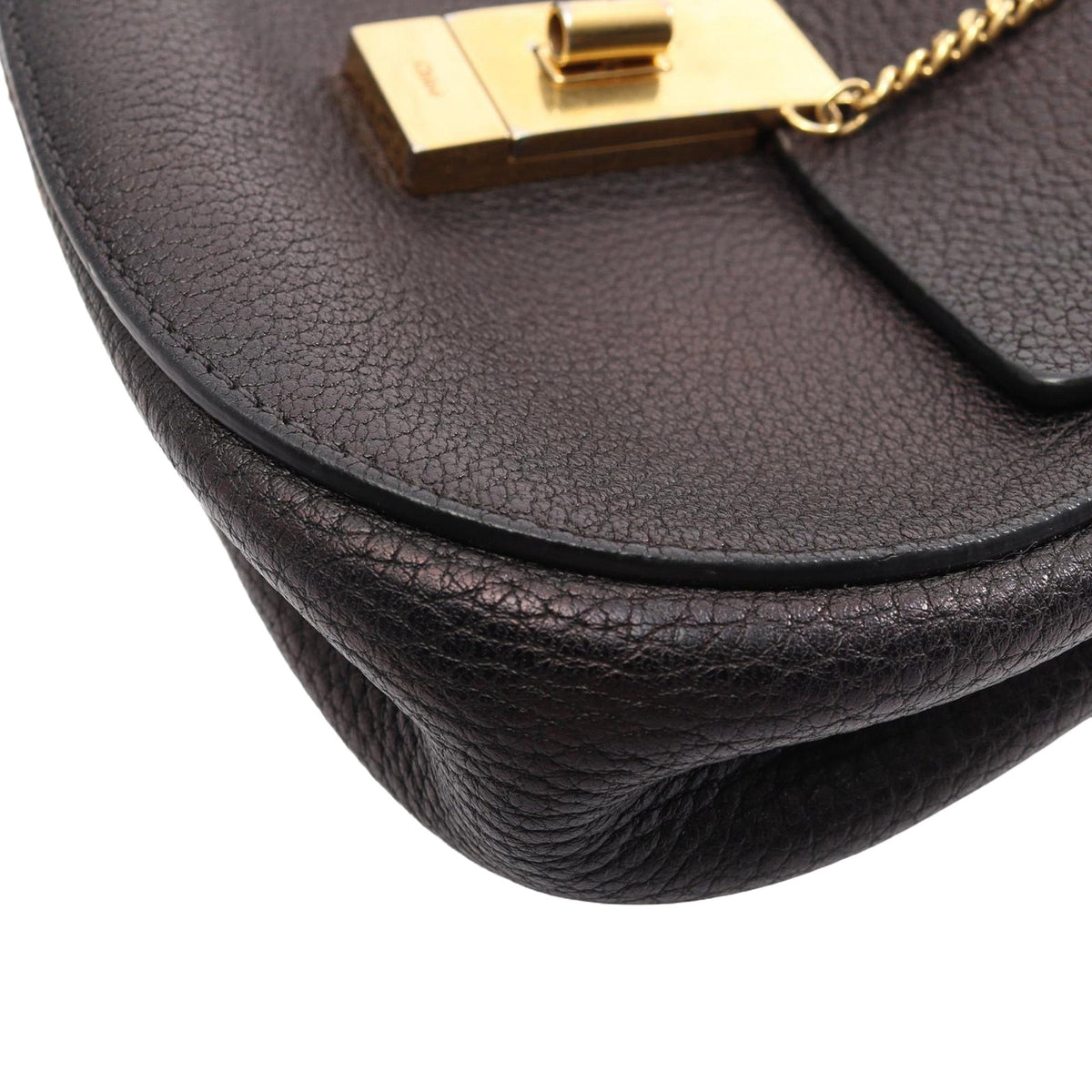 Chloé Mini Leather Drew Crossbody
