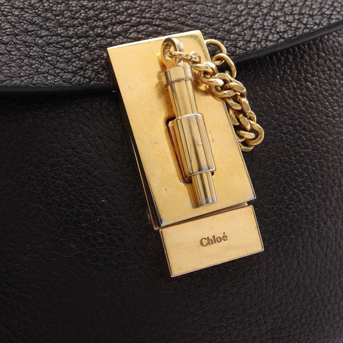 Chloé Mini Leather Drew Crossbody