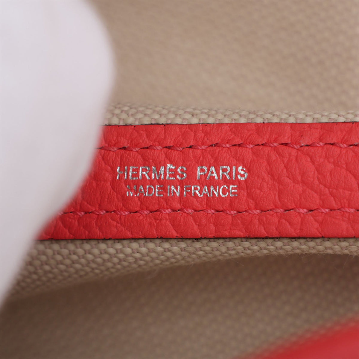 Hermès Toile and Negonda Garden Party 30 — Beige
