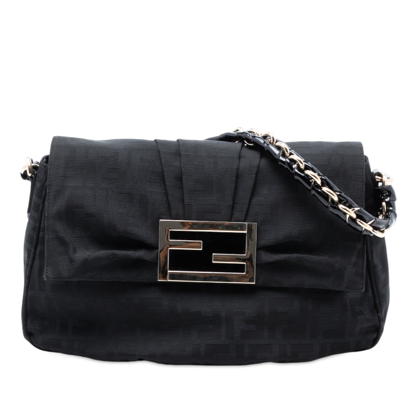 Zucca Canvas Mia Flap Shoulder Bag